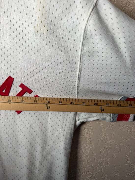 Cincinnati Reds Mitchell & Ness Cooperstown Collection Mesh V-Neck Jersey Size M - Picture 6 of 9